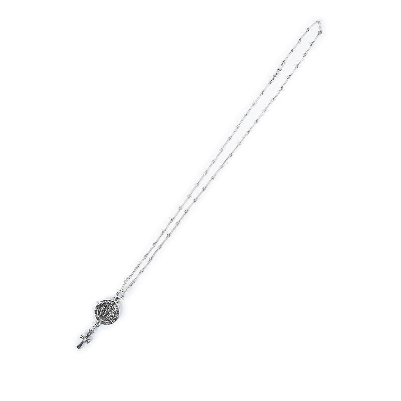 Angel Medallion Baby Cross Charm