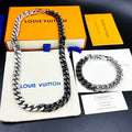Louis Vuitton Monogram Contrast Link Bracelet