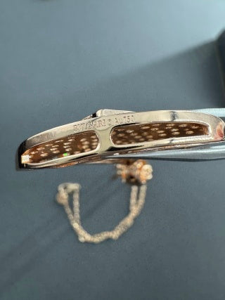 Bvlgari Crystal Fan Pendant Necklace – Elegant Luxury Jewelry
