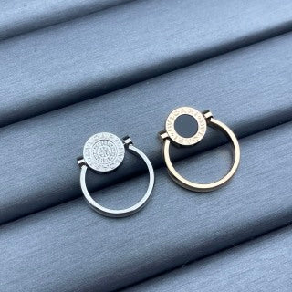 Bvlgari Double-Sided Rotating Ring – Elegant Luxury Jewelry