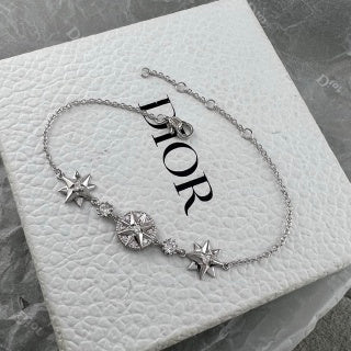 Dior Celestial Star Medallion Charm Bracelet