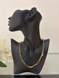 Dior Elowen Ribbon Link Chain Necklace