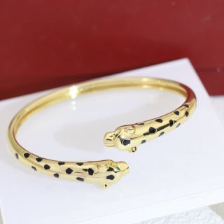 CARTIER Levara Panther Spots Bangle